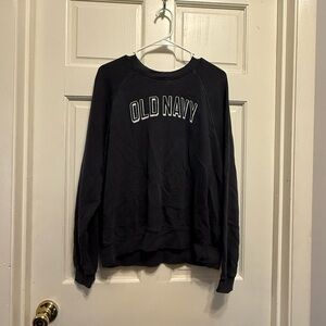 Old Navy Black Crewneck Top